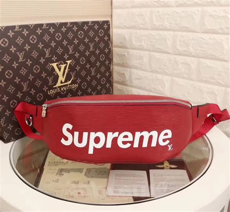 louis vuitton supreme waist bag price